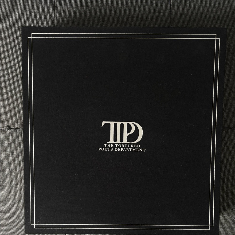*SOLD* Black Tortured Poets Department Box